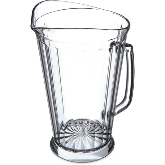 Carlisle 558707 60 oz Clear Polycarbonate Crystalite Pitcher