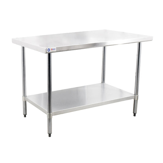 Omcan 22073 30" x 48" Stainless Steel Work Table