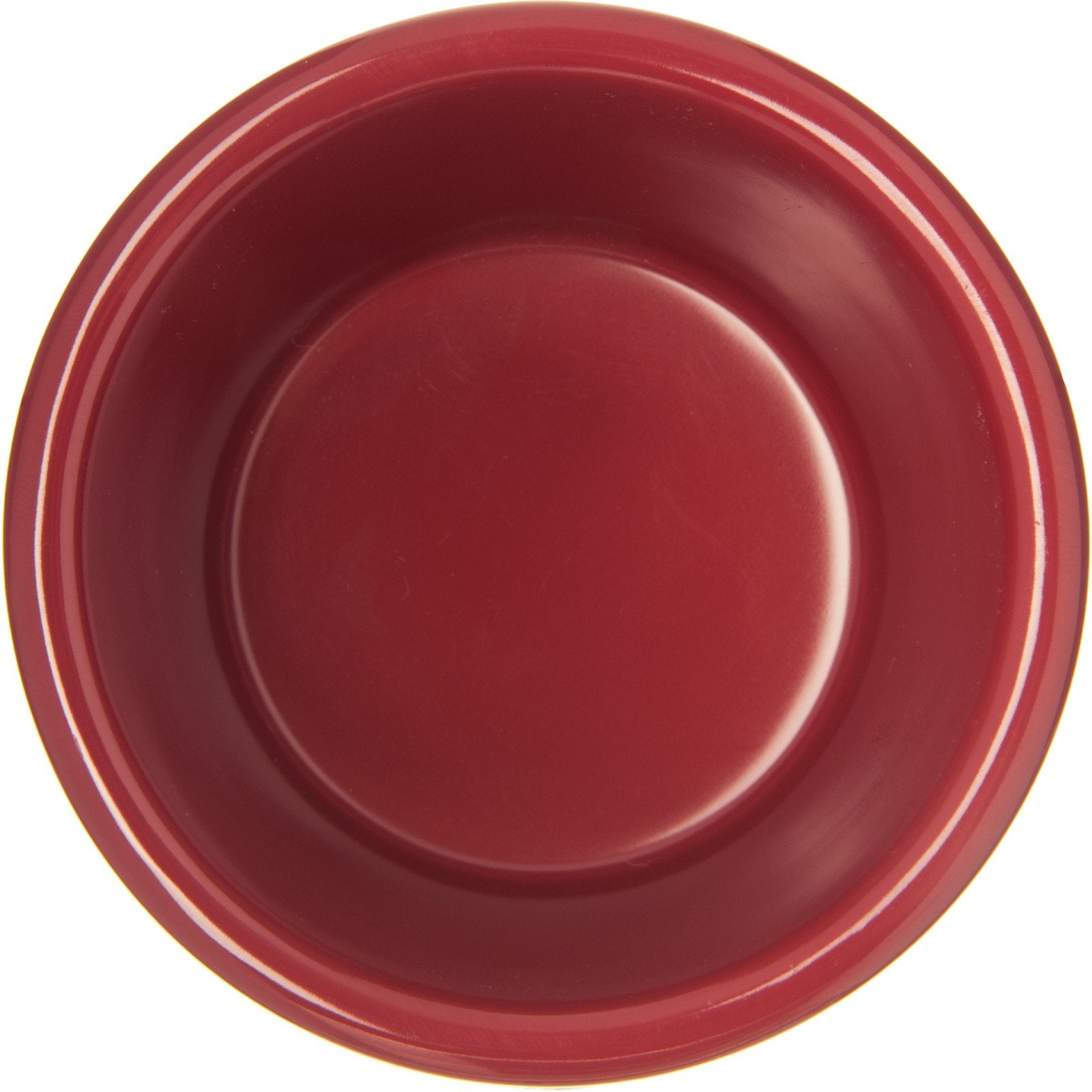 Carlisle S28058 3 oz Roma Red Melamine Smooth Ramekin