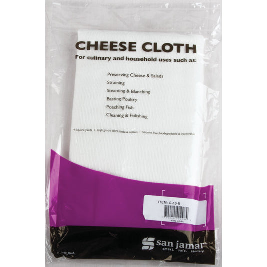 Carlisle G-10-R White Cheese Cloth Grade 10 - Retail