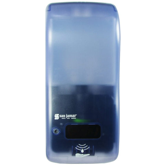 Carlisle SHF900TBL 900 mL Arctic Blue Plastic Classic Rely Hybrid Electronic Soap, Foam