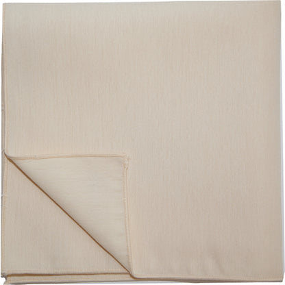 Snap Drape 54482020NM081 20" x 20" Ivory Spun Poly Signature Napkin