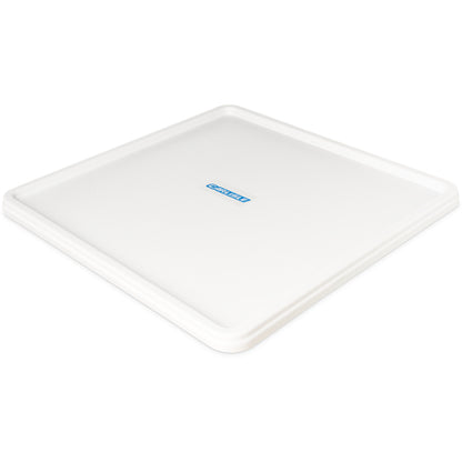 Carlisle RHC02 20.63" x 20.63" x 1" White ABS OptiClean Rack Cover