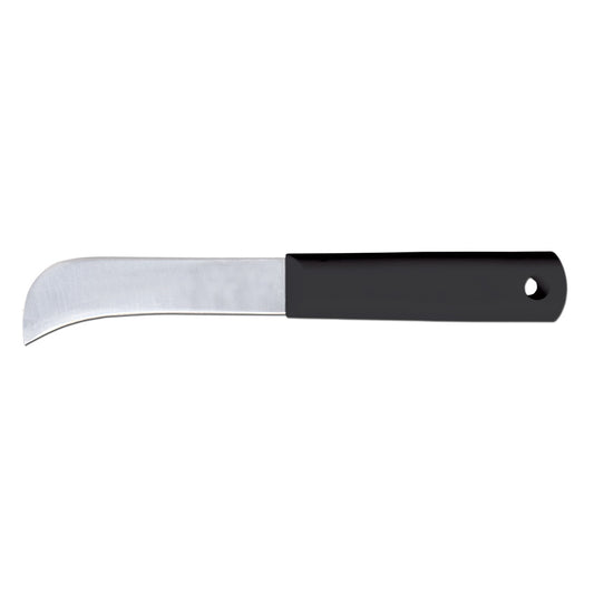 Omcan 12372 3 1/4-inch Lettuce Knife with Black Polypropylene Handle