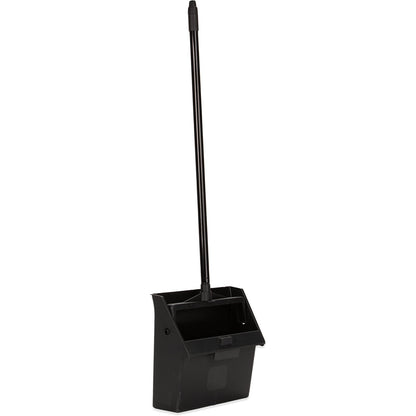 Carlisle 36141003 30" Black Upright Duo-Pan Dust Pan