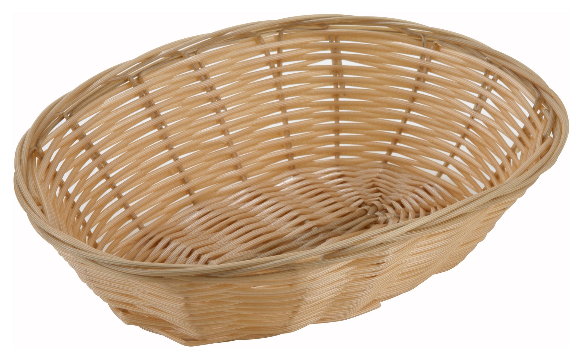 Winco PWBN-9V Natural Poly Woven Baskets