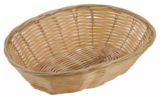 Winco PWBN-9V Natural Poly Woven Baskets