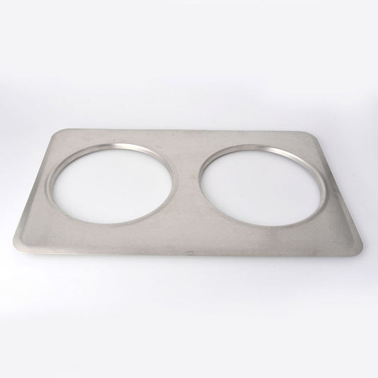 Omcan 44849 Adapter Plates - Fit (2) 7 Qt Steam Table Insets