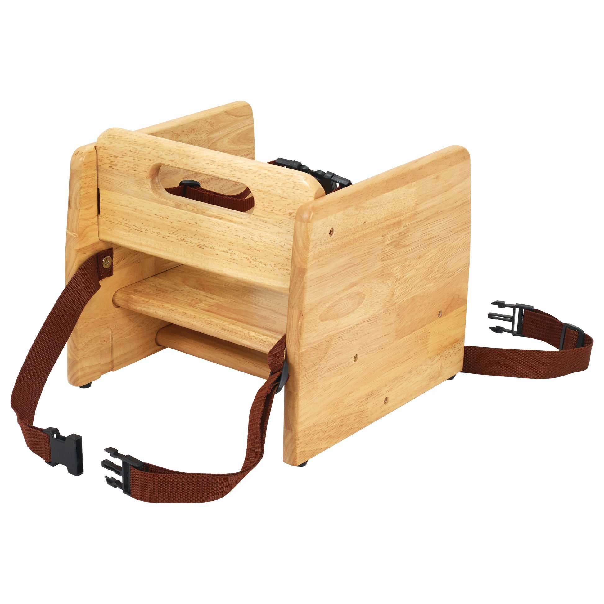 Winco CHB-701 Natural Wooden Booster Seat
