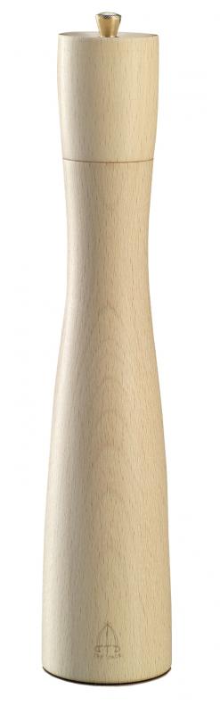 Omcan 43684 30-cm Tancredi Series Classic Collection - Pepper Mill Light Italian Beech Wood