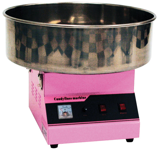 Winco 81011A Benchmark Zephyr - Cotton Candy Machine - No Dome / 900 watt