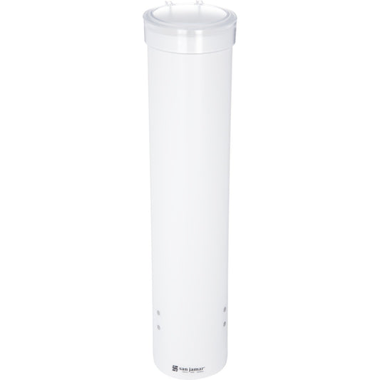 San Jamar C3165WH 16" Medium White Pull-Type Water Cup