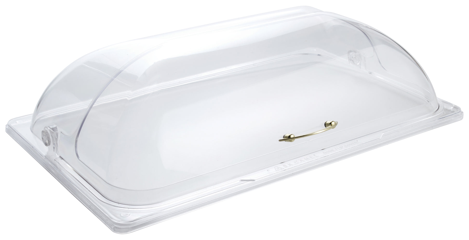 Winco C-DPF1 Full-size Polycarbonate Dome Cover, Flip Opening