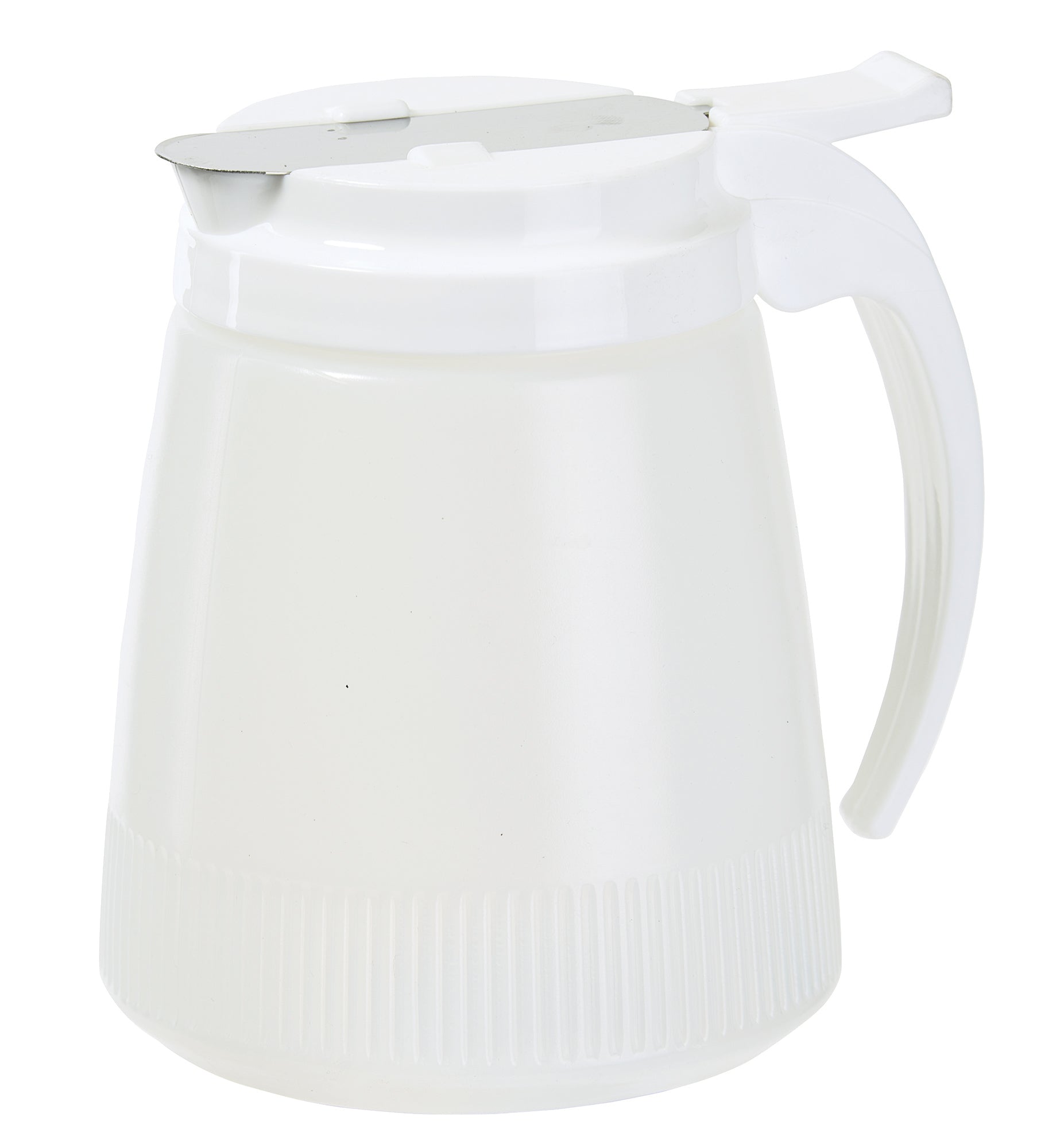 Winco PSUD-32 32 oz. Plastic Syrup Dispenser
