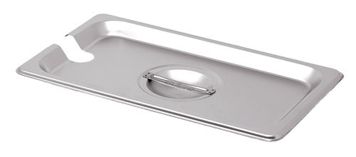 Omcan 80276 Quarter-size Stainless Steel Slotted Steam Table Pan Cover