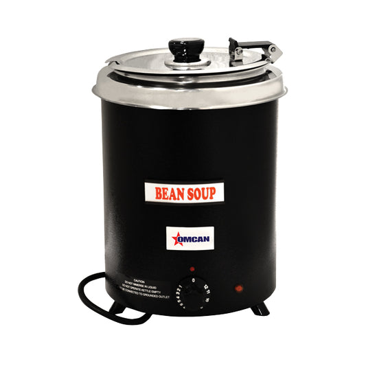 Omcan 41080 6 Qt Black Soup Kettle