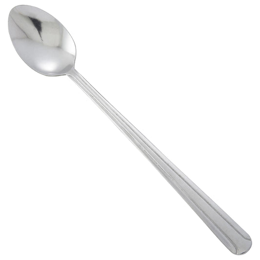 Winco 0001-02 Dominion Iced Teaspoon, 18/0 Medium Weight