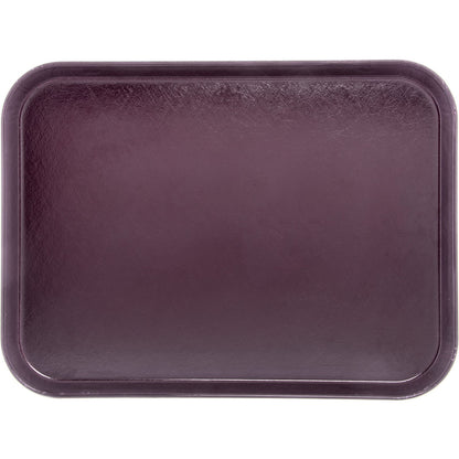Dinex DX1089I61 14" x 18" Cranberry Flat Glasteel Tray