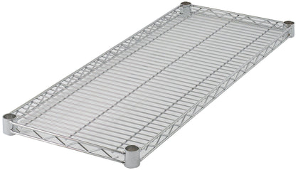 Winco VC-1430 14" x 30" Chrome-Plated Wire Shelf