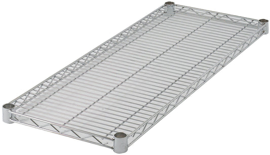 Winco VC-1430 14" x 30" Chrome-Plated Wire Shelf