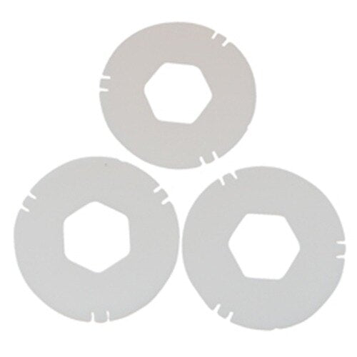 San Jamar XC2422M-5 Medium White Replacement Gasket for C2410 (#2.5)
