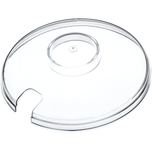 Carlisle CM103307 Clear Coldmaster Cold Crock Slotted Lid