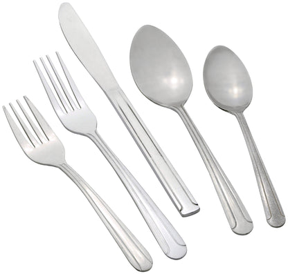 Winco 0014-05 Heavy Dominion Dinner Fork, 18/0 Heavyweight