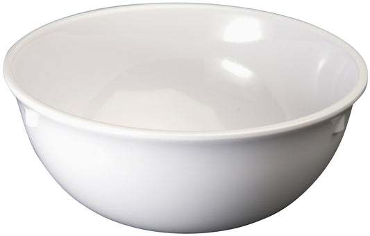 Winco MMB-15W 15 oz. White Melamine Nappies