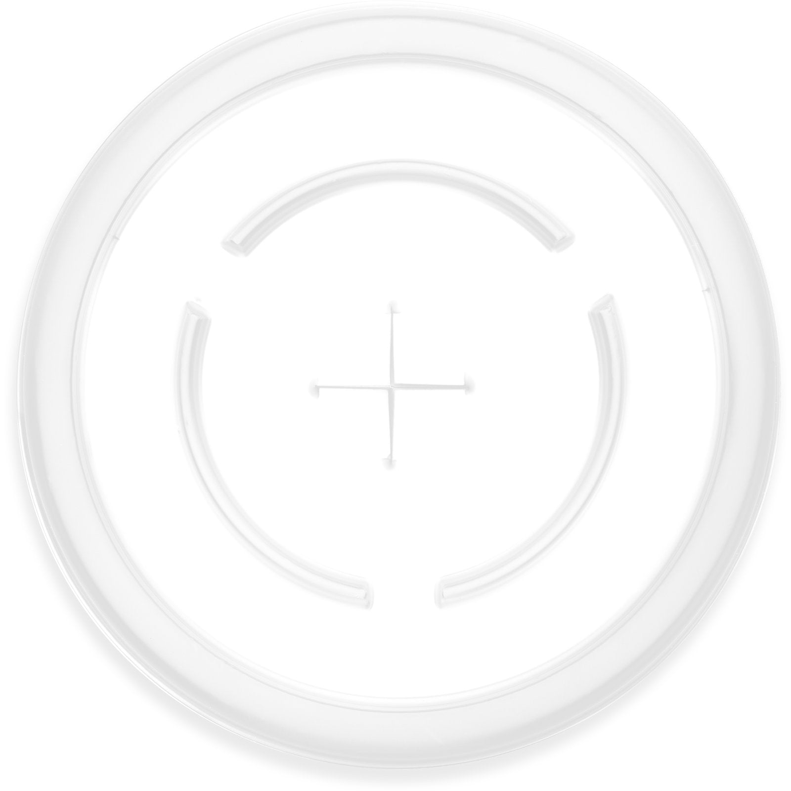 Dinex DX2225ST9000 Translucent Disposable Lid for Fits Specific 7 - 16 oz, Carlisle, Cambro and G.E.T. Enterprises Tumblers (1000/cs) with Straw Slot