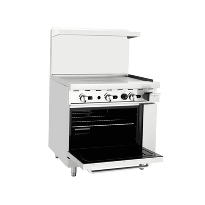 Atosa AGR-36G-LP 36" Liquid Propane Gas Range with 36" Griddle