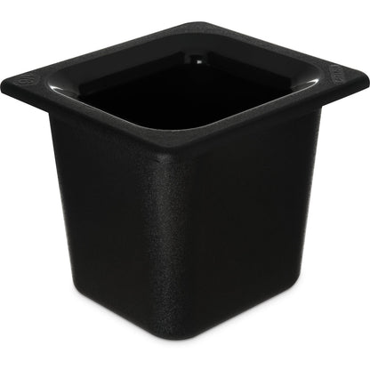 Carlisle CM110403 1/6 Size Black Coldmaster Deep Food Pan