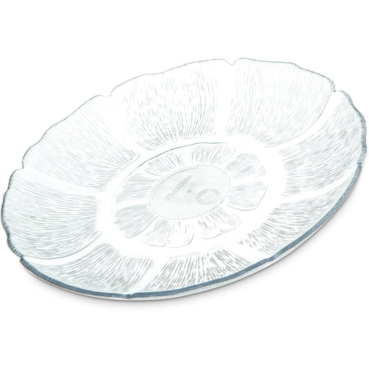 Carlisle 695407 7-11/16" Clear Polycarbonate Petal Mist Plate