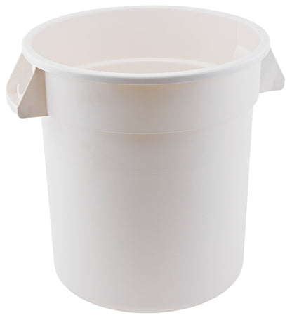 Winco FCW-10 10 Gallon White Container