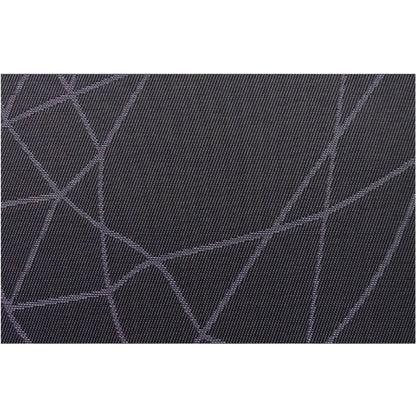 Carlisle PMCHID720 12" x 16" Dark Blue Vinyl Cityscape Placemat