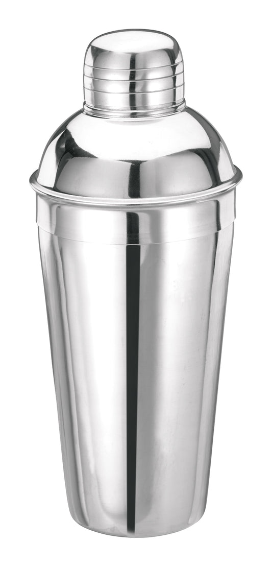Winco BL-3P 16 oz. Stainless Steel 3-Piece Deluxe Bar Shaker Set
