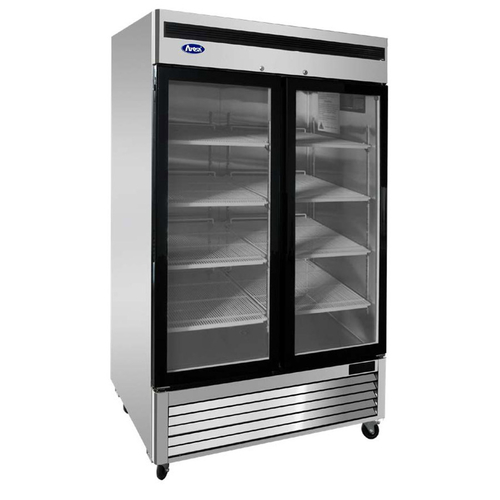 Atosa MCF8703ES 54" Double Glass Door Reach-In Freezer