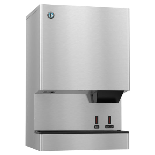 Hoshizaki DCM-500BWH-OS Cubelet Icemaker, Water-cooled, Hands Free Dispenser, Built in Storage Bin