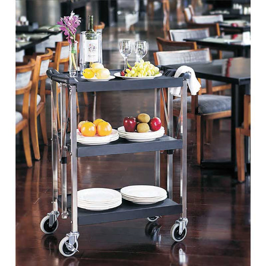 Omcan 43638 Small Folding Dining Cart