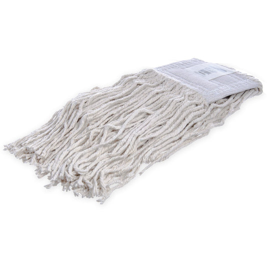 Carlisle 369814B00 #20 White Cotton Yarn Head Band Mop