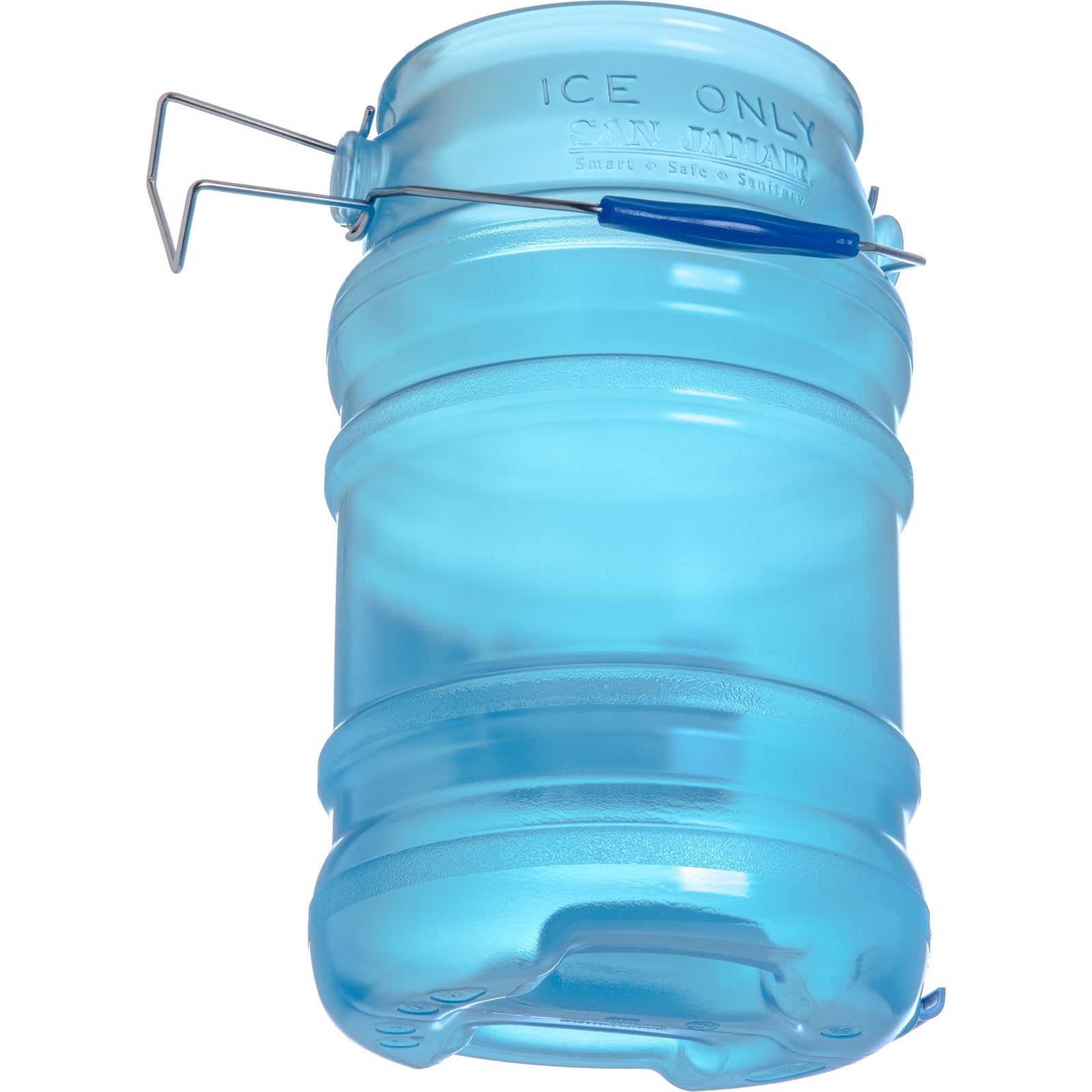 San Jamar SI6000BPAF 6 Galloon Blue Saf-T-Ice Tote - BPA Free