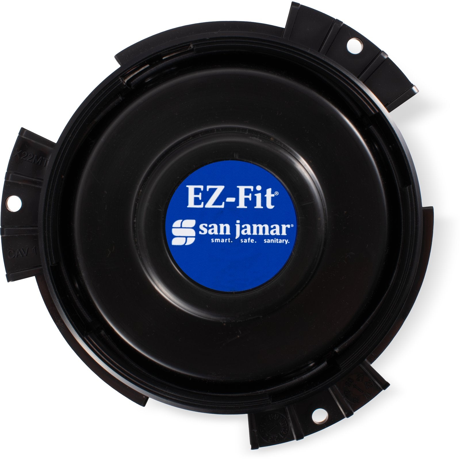 San Jamar C2210SM Black Surface-Mount EZ-Fit Dispenser for 6-24oz Cup