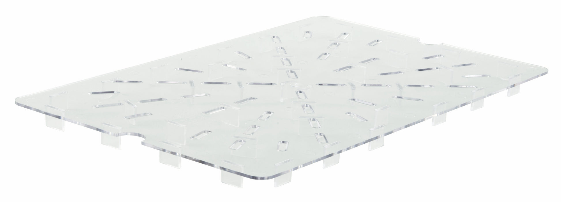 Winco PFSF-DS 18" x 26" Clear Polycarbonate Drain Shelf for PFSF-series