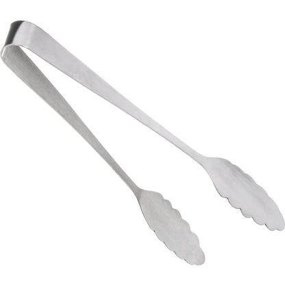 Carlisle 607683 10-1/2" Scalloped Serving Tong - 18-8 Stainless