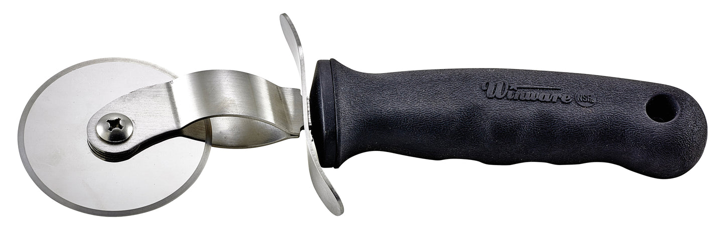 Winco VP-315 2-1/2" Small Pizza Cutter, Soft Grip Handle