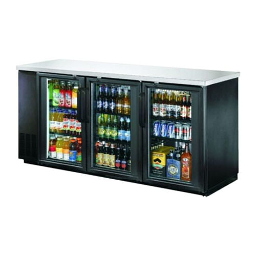 New Air NBB-90-SG 916L 90" Swing Door Back Bar Cooler