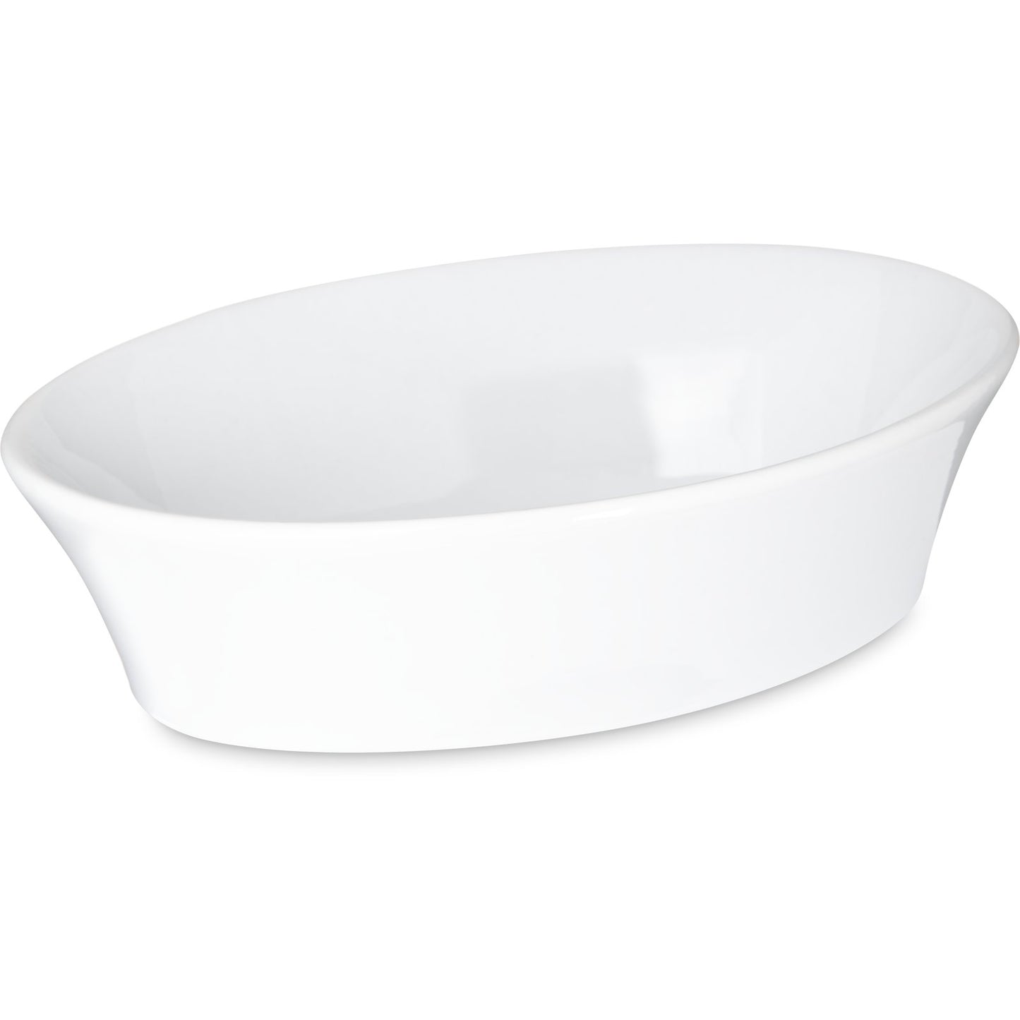 Dinex DX10CASS02A 10 oz White Casserole Dish (36/cs)