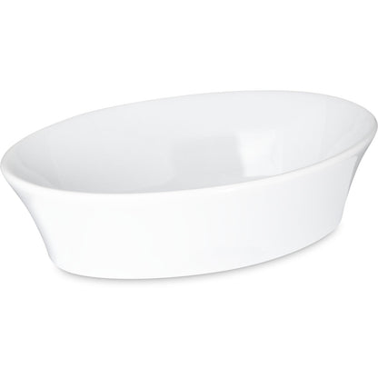Dinex DX10CASS02A 10 oz White Casserole Dish (36/cs)