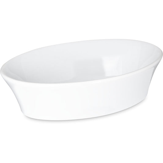 Dinex DX10CASS02A 10 oz White Casserole Dish (36/cs)