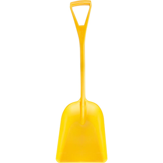 Carlisle 41077EC04 13.75" x 16.5" Yellow Sparta Sanitary Shovel