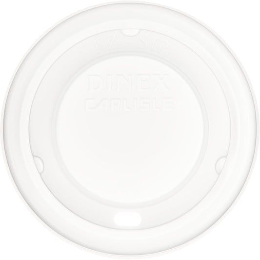 Dinex DX50008775 3.5" Translucent Fenwick EZ-Sip Mug Lid (1000/cs)